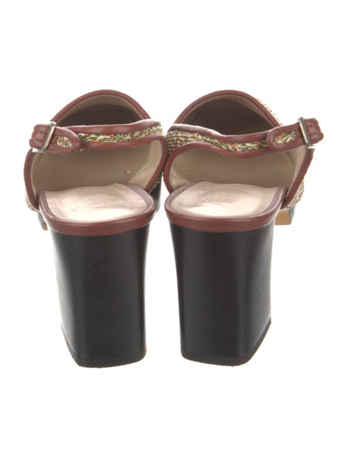 Maryam Nassir Zadeh Printed Slingback Pumps