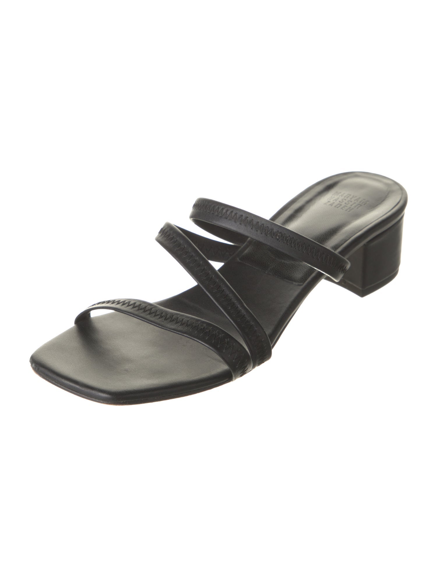 Maryam Nassir Zadeh Leather Slides