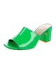 Maryam Nassir Zadeh Patent Leather Slides