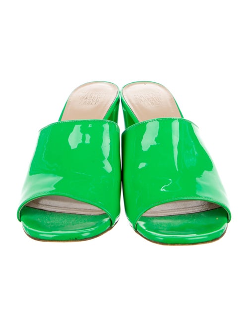 Maryam Nassir Zadeh Patent Leather Slides