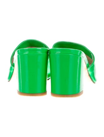 Maryam Nassir Zadeh Patent Leather Slides