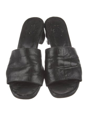 Maryam Nassir Zadeh Leather Slides