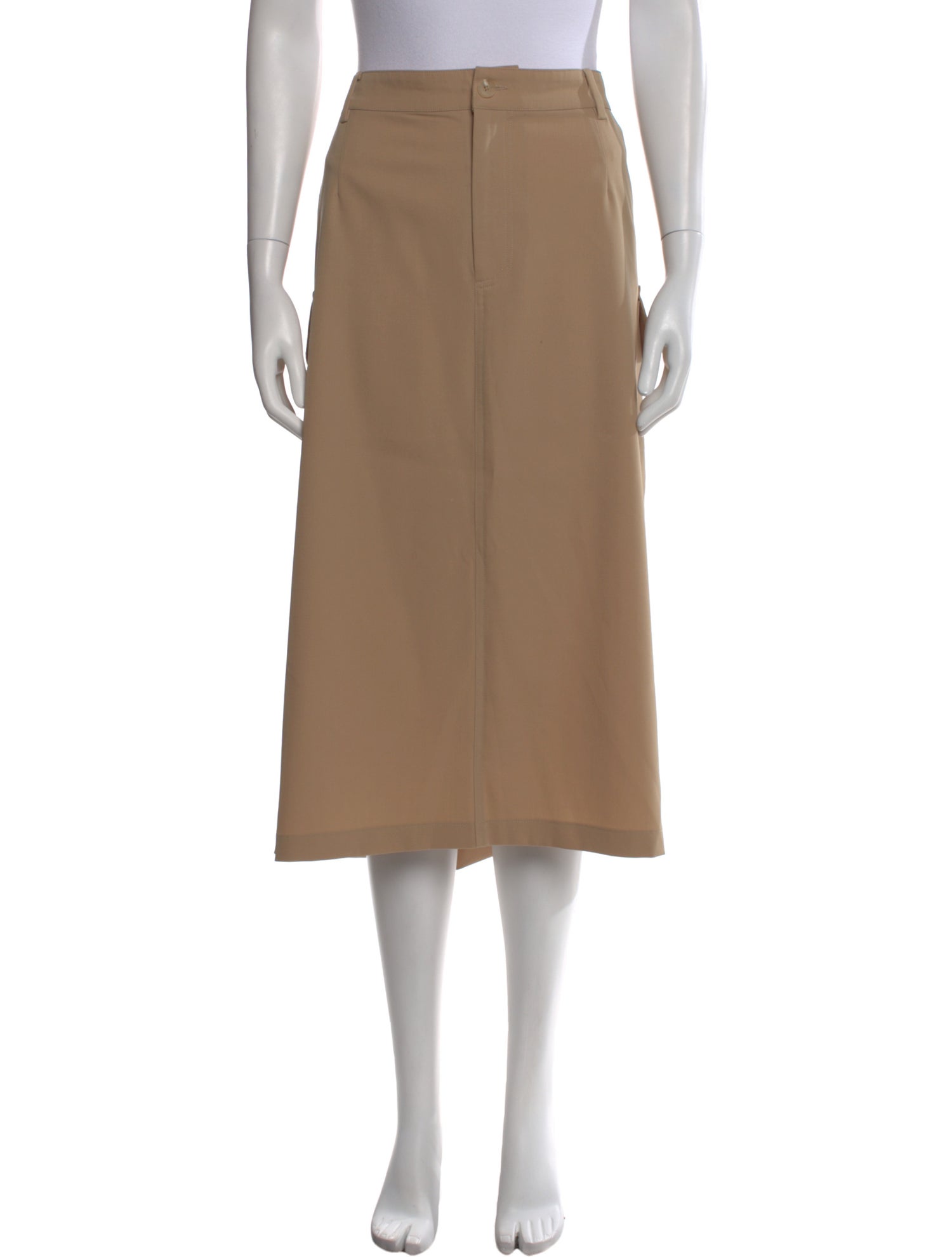 Maryam Nassir Zadeh Wool Midi Length Skirt