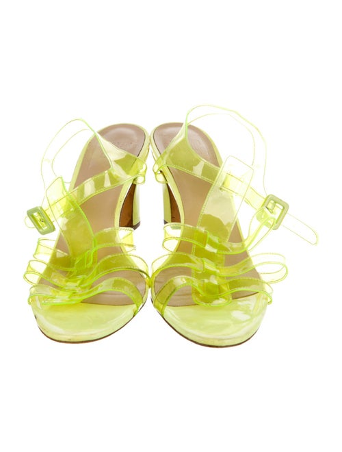 Maryam Nassir Zadeh Rubber T-Strap Sandals