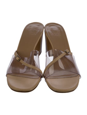 Maryam Nassir Zadeh PVC Chain-Link Accents Slides