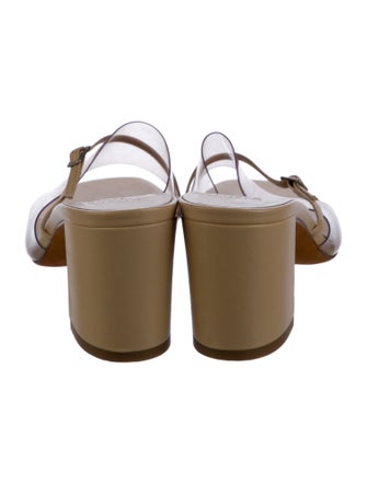 Maryam Nassir Zadeh PVC Chain-Link Accents Slides