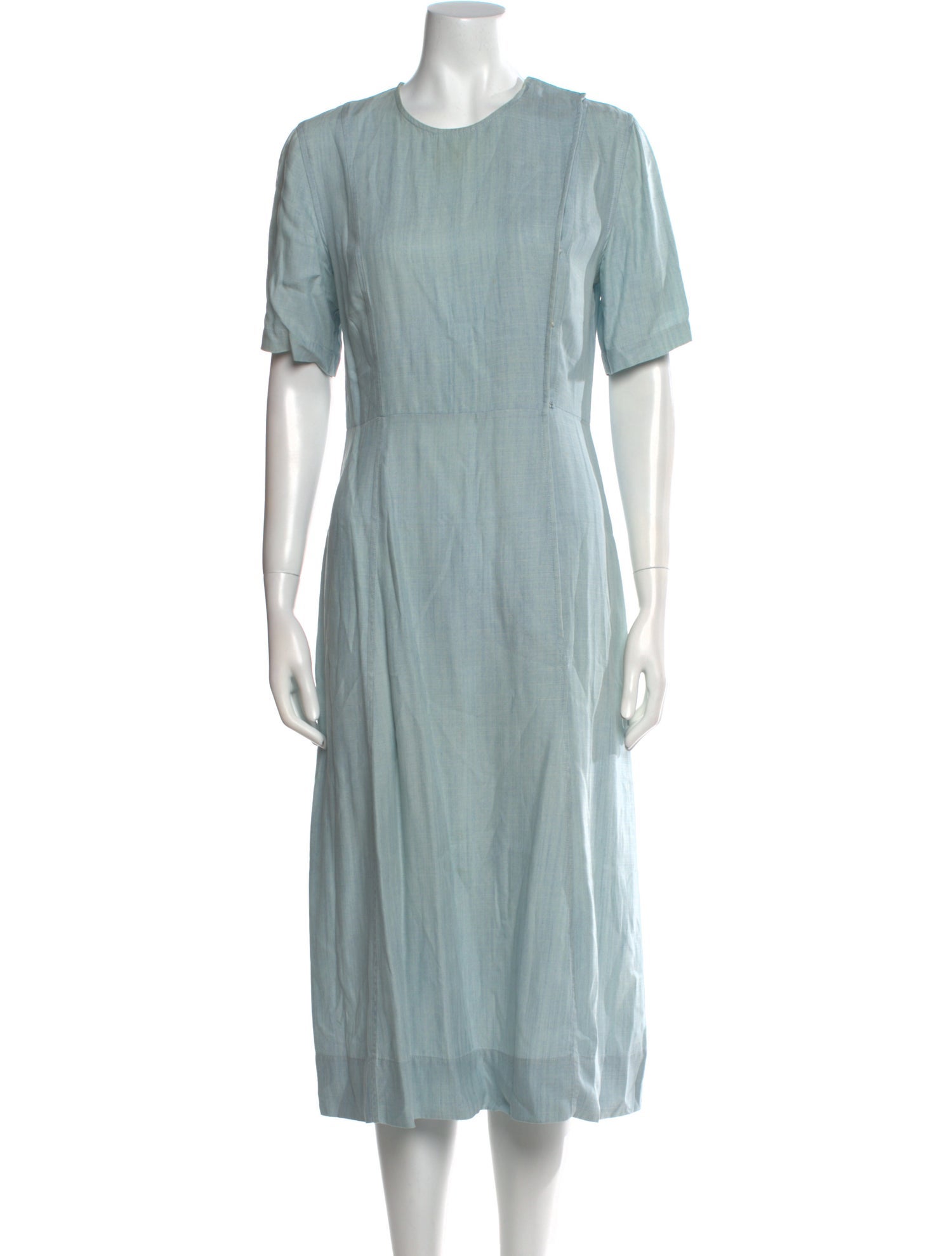 Maryam Nassir Zadeh Crew Neck Midi Length Dress