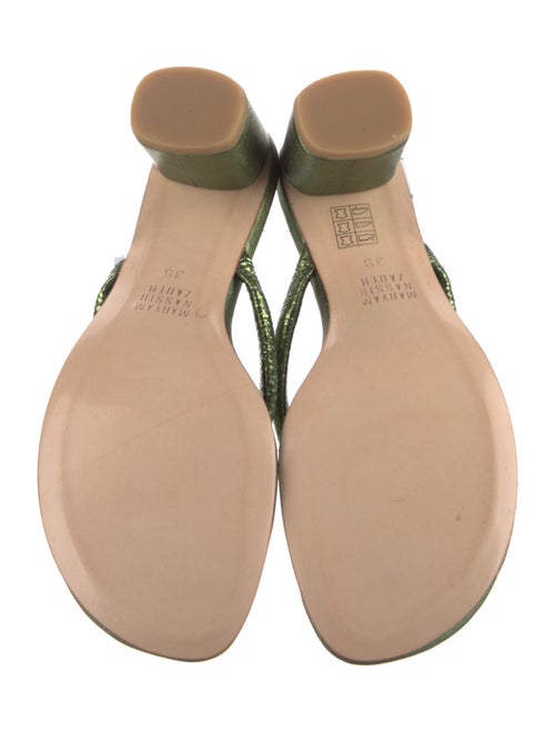 Maryam Nassir Zadeh Leather Slides