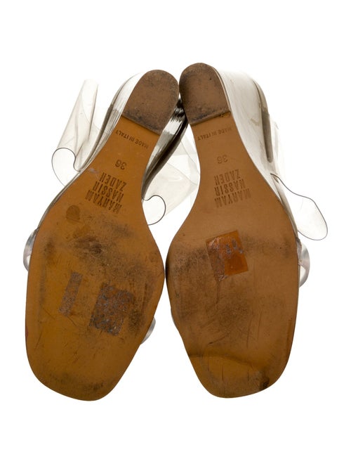 Maryam Nassir Zadeh PVC Slides