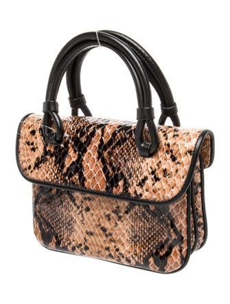 Maryam Nassir Zadeh Patent Leather Top Handle Bag