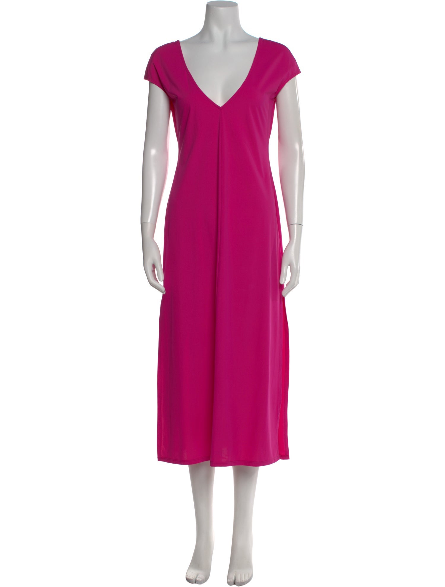 Maryam Nassir Zadeh V-Neck Long Dress