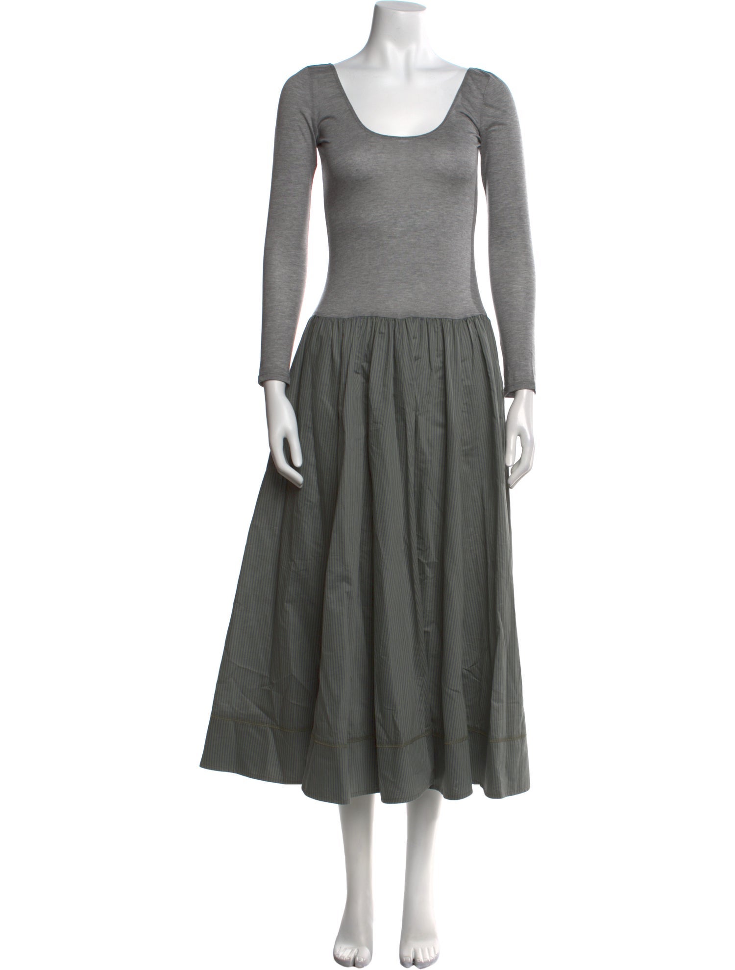 Maryam Nassir Zadeh Scoop Neck Long Dress w/ Tags