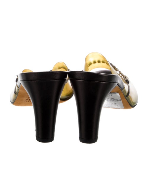 Maryam Nassir Zadeh PVC Crystal Embellishments Slides