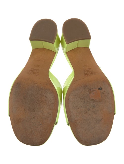 Maryam Nassir Zadeh Patent Leather Slides