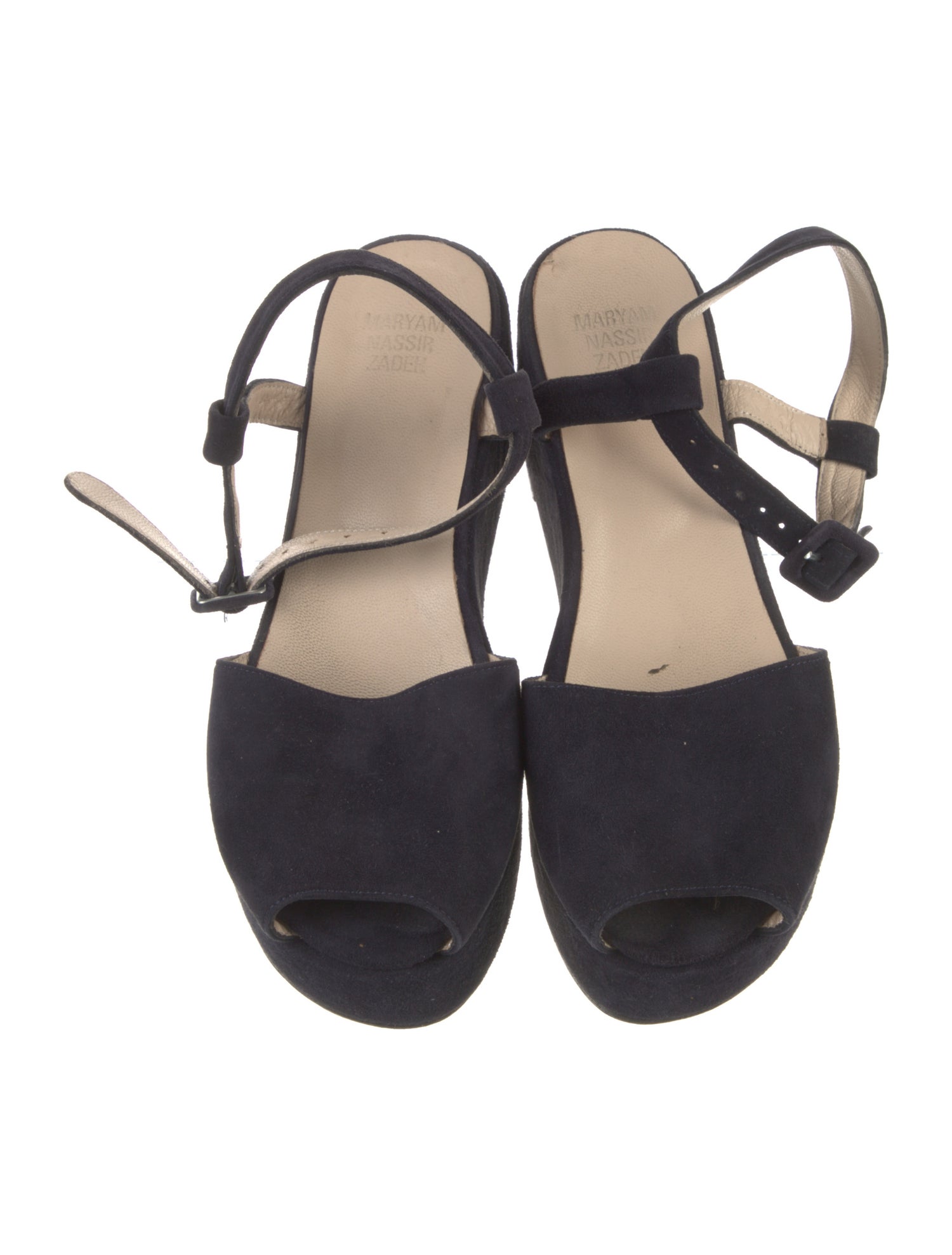 Maryam Nassir Zadeh Suede Sandals