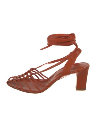 Maryam Nassir Zadeh Leather Gladiator Sandals