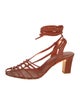 Maryam Nassir Zadeh Leather Gladiator Sandals