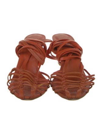 Maryam Nassir Zadeh Leather Gladiator Sandals