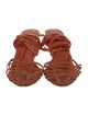 Maryam Nassir Zadeh Leather Gladiator Sandals