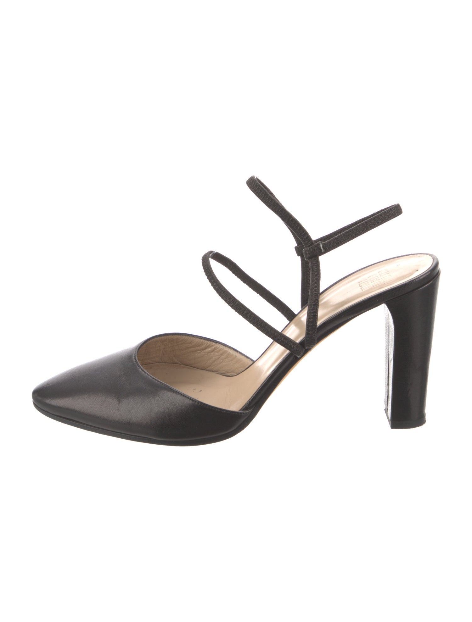 Maryam Nassir Zadeh Leather Slingback Pumps
