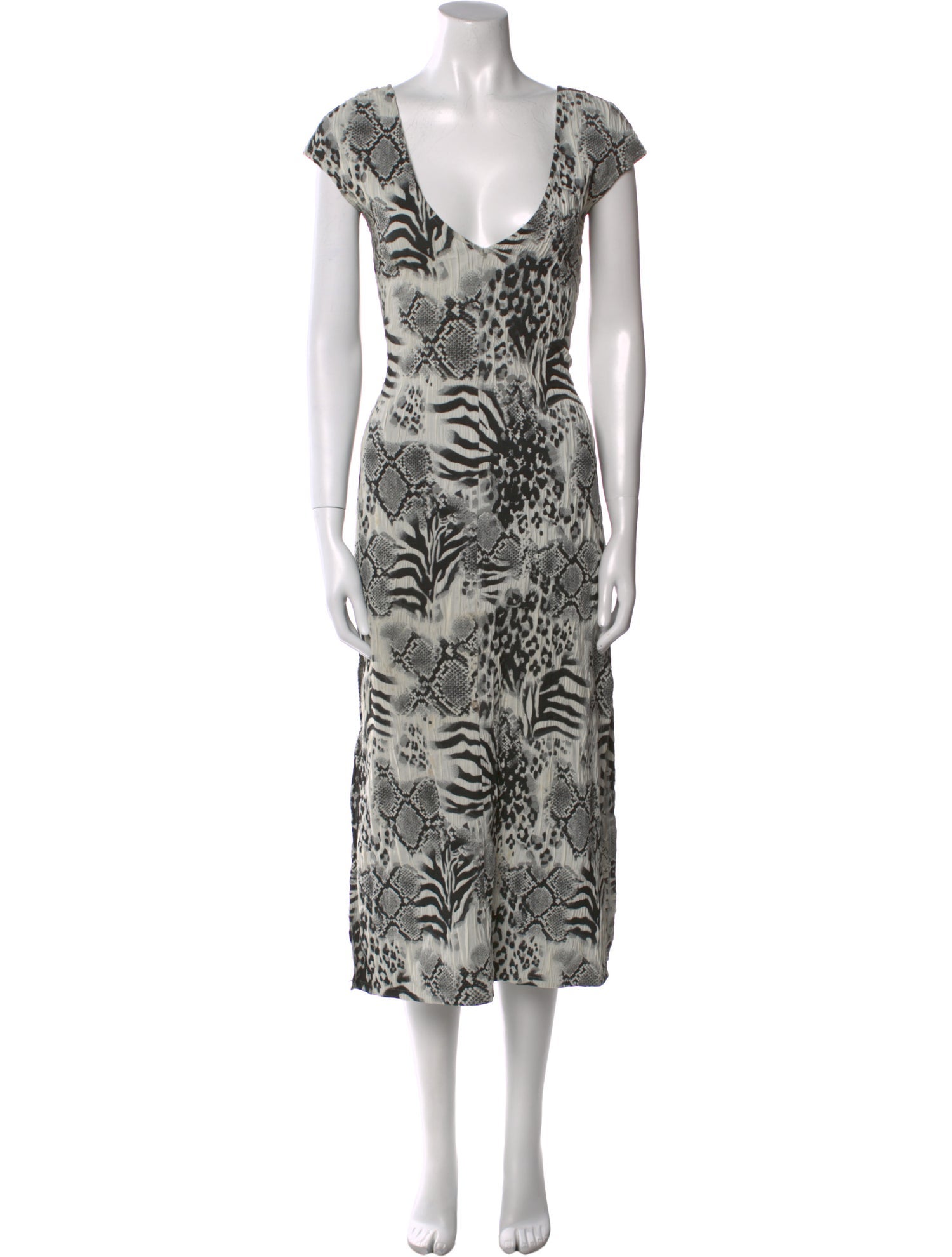 Maryam Nassir Zadeh Printed Long Dress