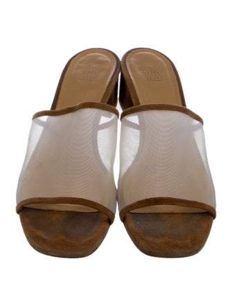 Maryam Nassir Zadeh Mesh Mesh Accents Slides