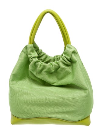 Maryam Nassir Zadeh Mesh Bucket Bag