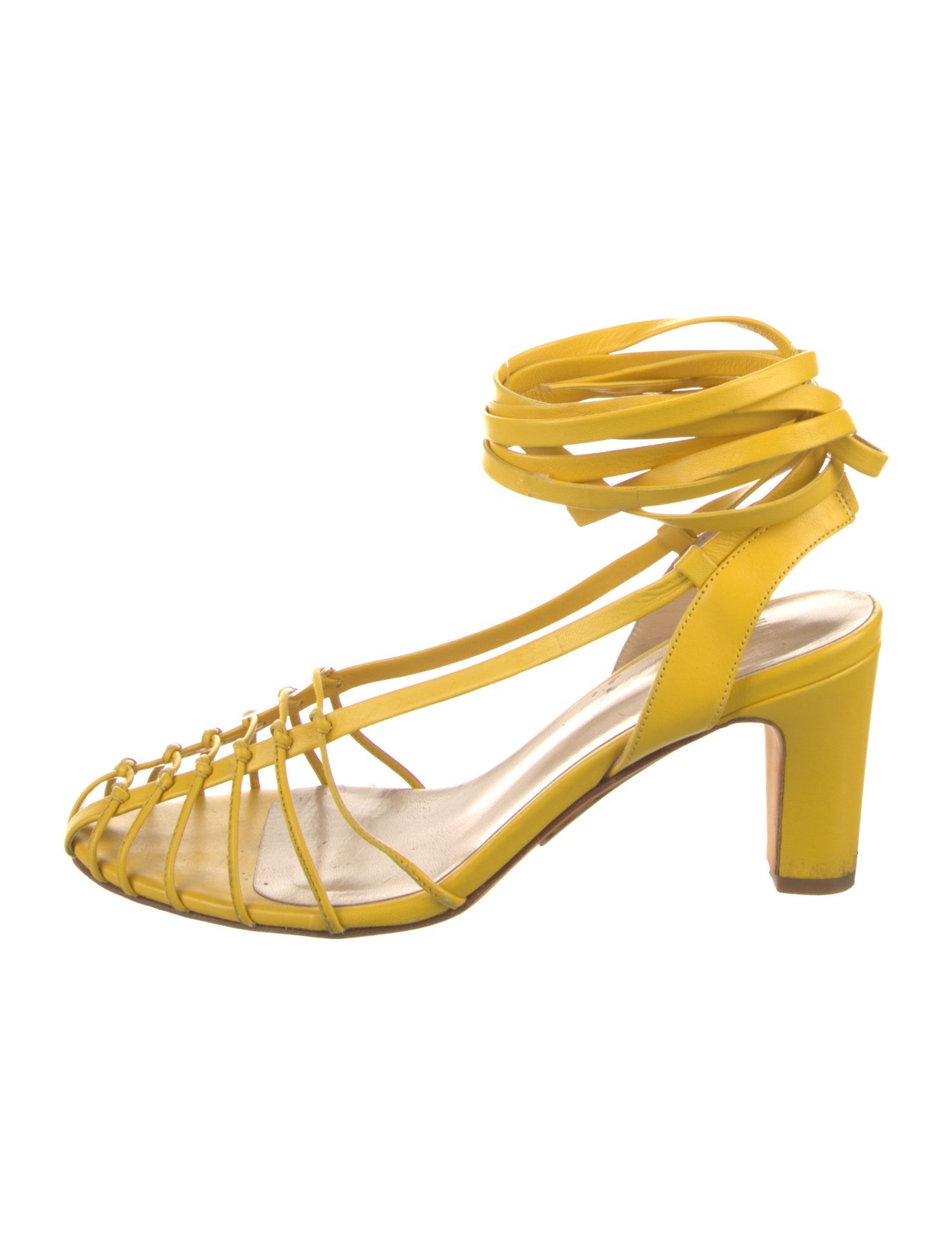 Maryam Nassir Zadeh Leather Slingback Pumps