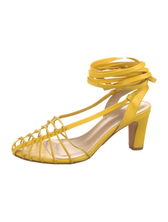 Maryam Nassir Zadeh Leather Slingback Pumps