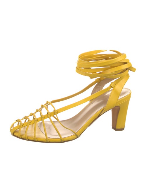 Maryam Nassir Zadeh Leather Slingback Pumps