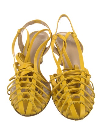 Maryam Nassir Zadeh Leather Slingback Pumps