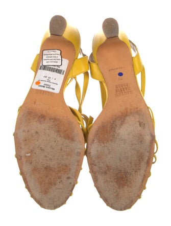 Maryam Nassir Zadeh Leather Slingback Pumps