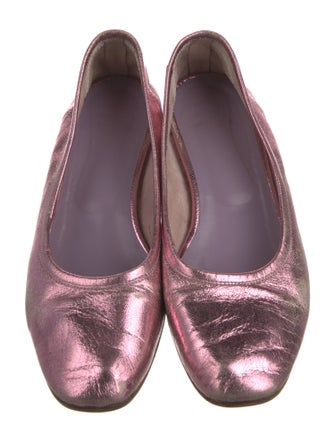 Maryam Nassir Zadeh Leather Animal Print Pumps