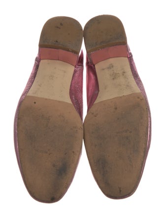 Maryam Nassir Zadeh Leather Animal Print Pumps