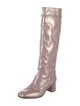 Maryam Nassir Zadeh Patent Leather Riding Boots