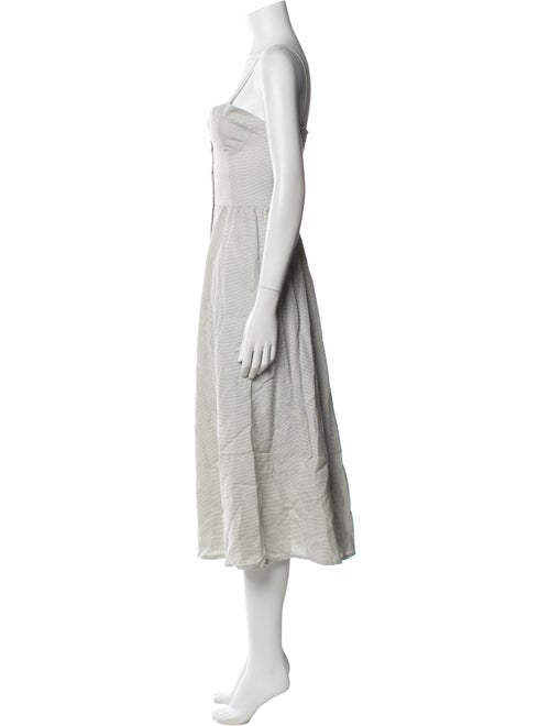 Maryam Nassir Zadeh Square Neckline Long Dress