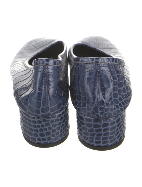 Maryam Nassir Zadeh Alligator Animal Print Pumps