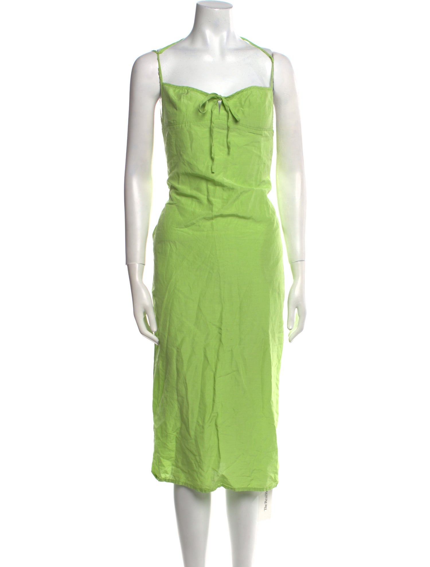 Maryam Nassir Zadeh Linen Knee-Length Dress