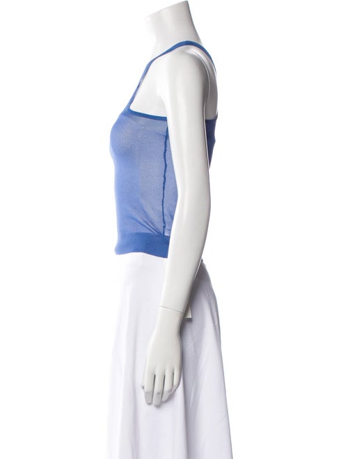 Maryam Nassir Zadeh Halterneck Sleeveless Crop Top
