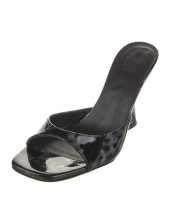 Maryam Nassir Zadeh Patent Leather Slides