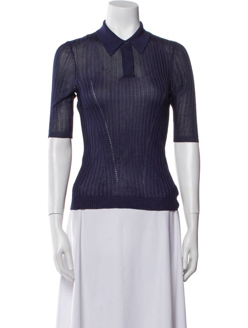 Maryam Nassir Zadeh Short Sleeve Button-Up Top