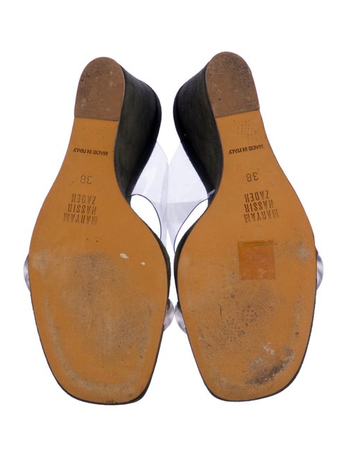 Maryam Nassir Zadeh Suede Slides