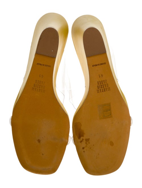 Maryam Nassir Zadeh PVC Slides