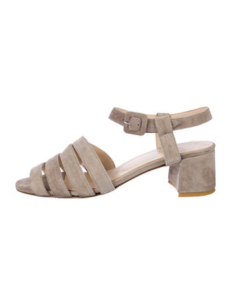 Maryam Nassir Zadeh Suede Gladiator Sandals
