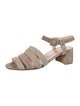 Maryam Nassir Zadeh Suede Gladiator Sandals