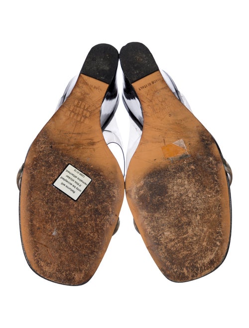 Maryam Nassir Zadeh Glitter Accents Slides