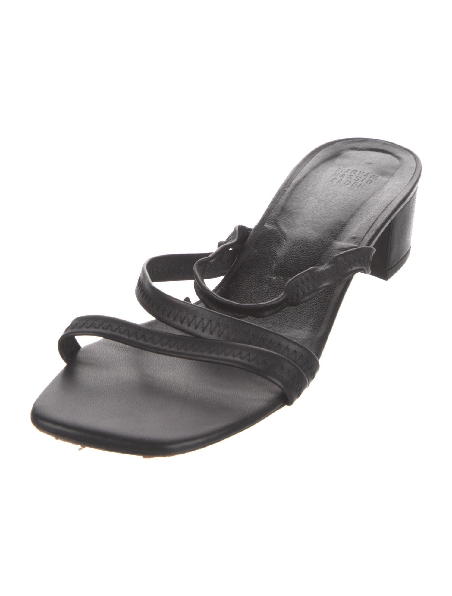 Maryam Nassir Zadeh Leather Slides