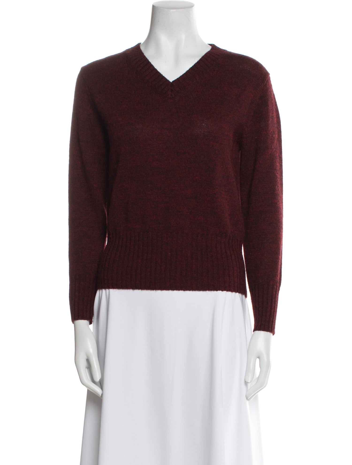 Maryam Nassir Zadeh Wool V-Neck Sweater