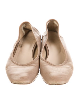 Maryam Nassir Zadeh Leather Ballet Flats