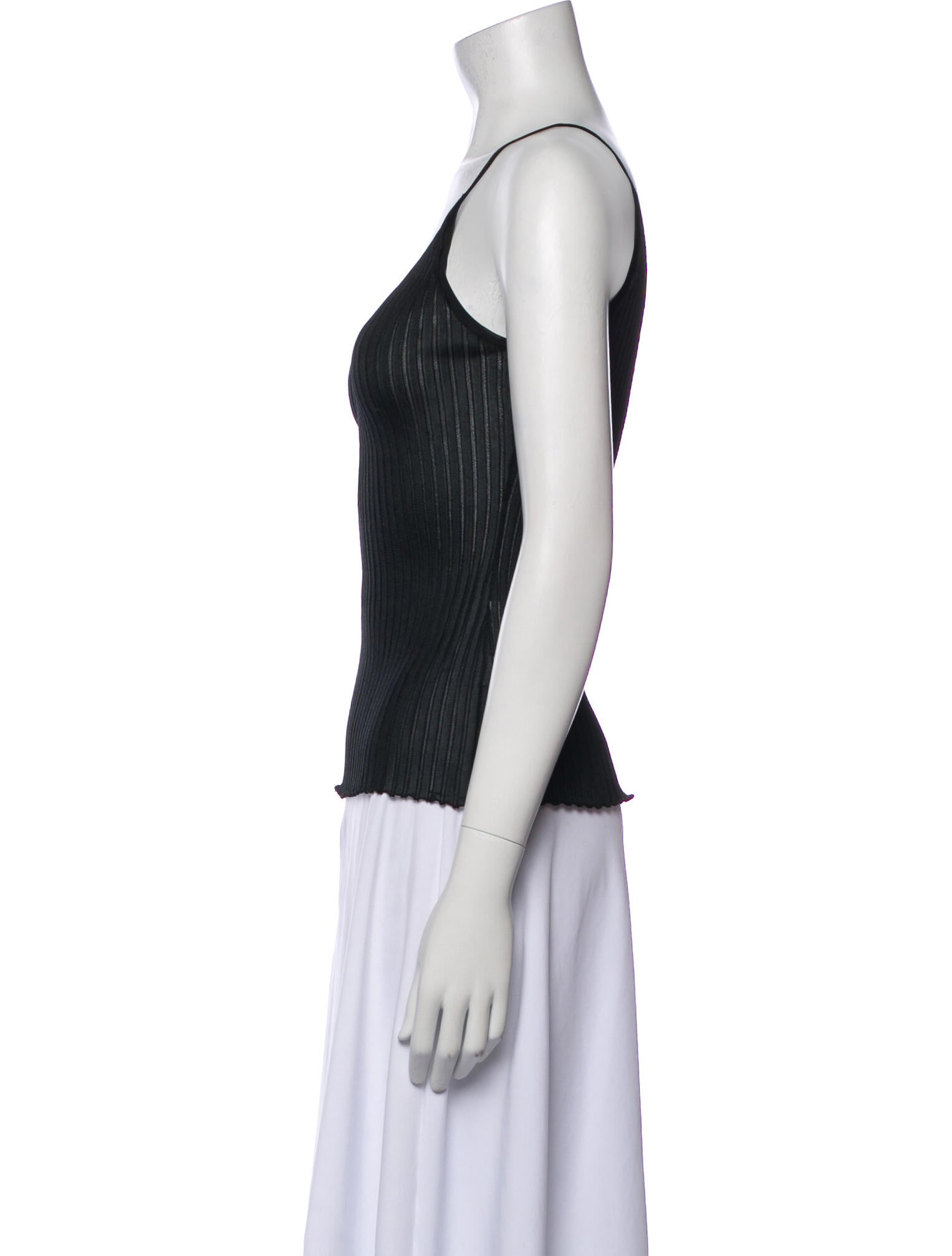 Maryam Nassir Zadeh Scoop Neck Sleeveless Top